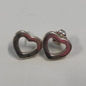 Tiffany Open Heart Earrings